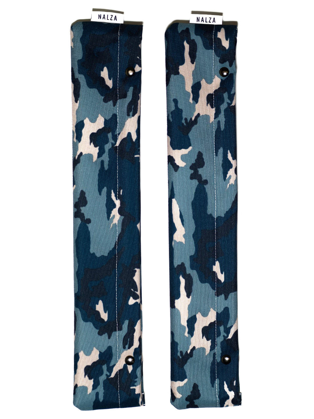 Blue Camo Cordura Speed Skating Blade Covers