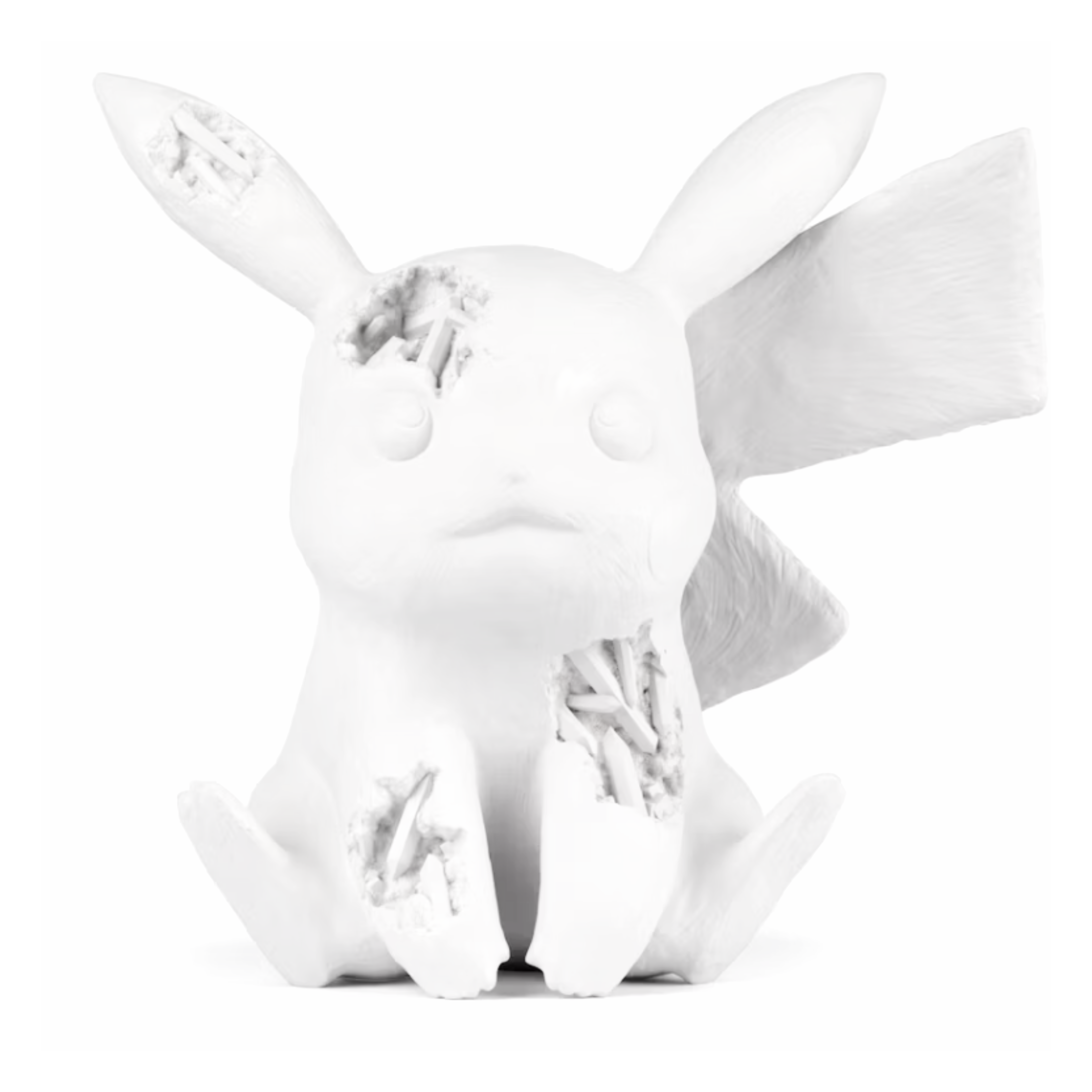 Daniel Arsham • Seated Pikachu