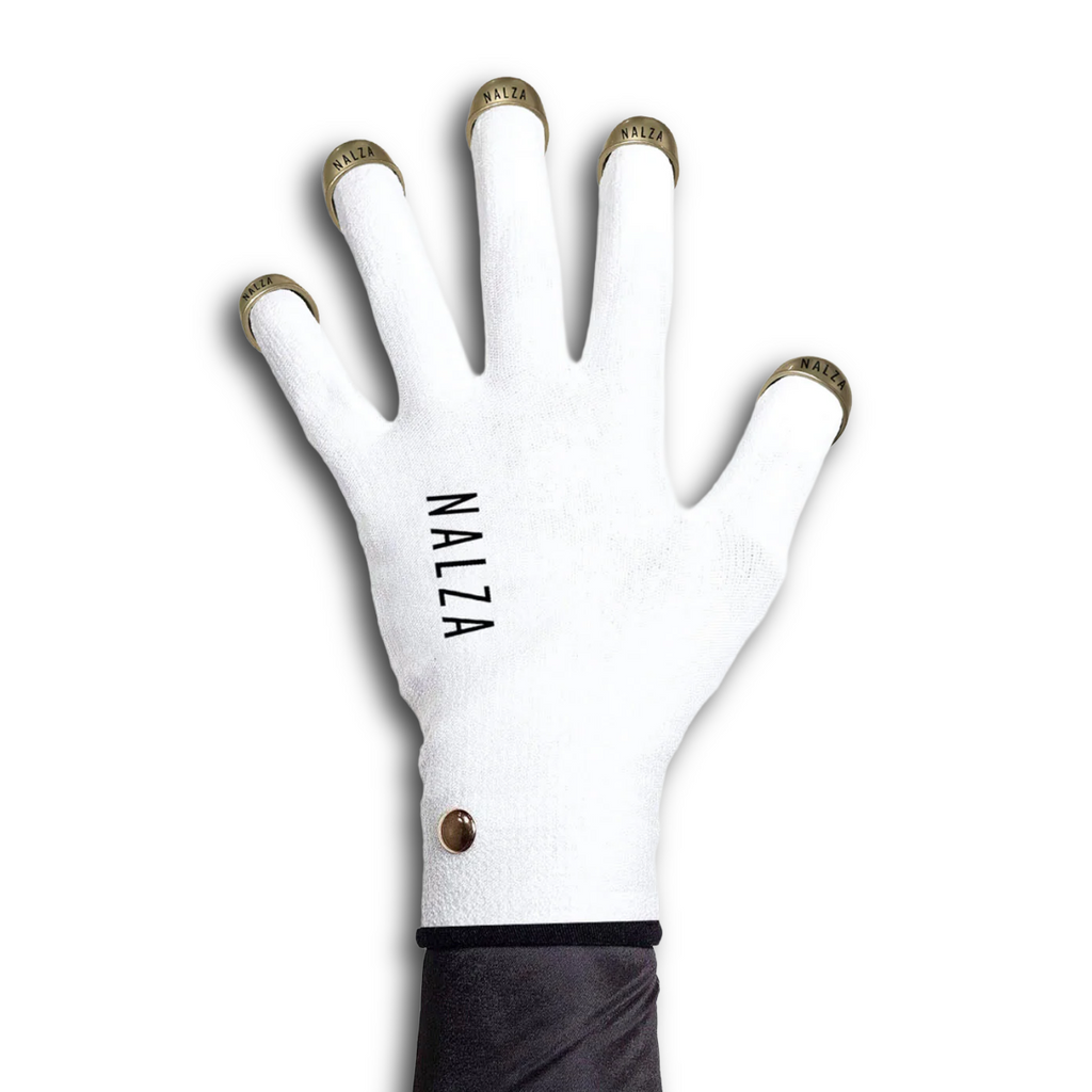 Speed Skating Gloves + Drip Tips™ · White