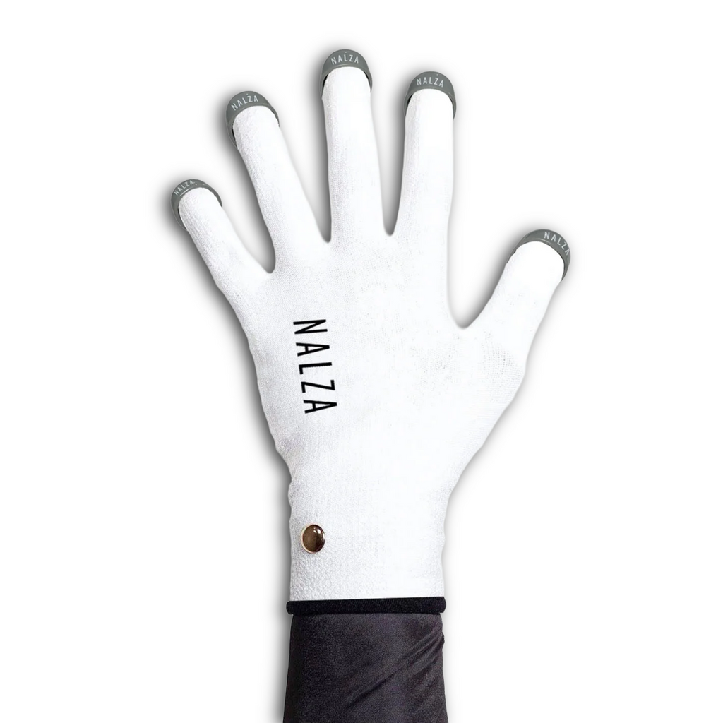 Speed Skating Gloves + Drip Tips™ · White