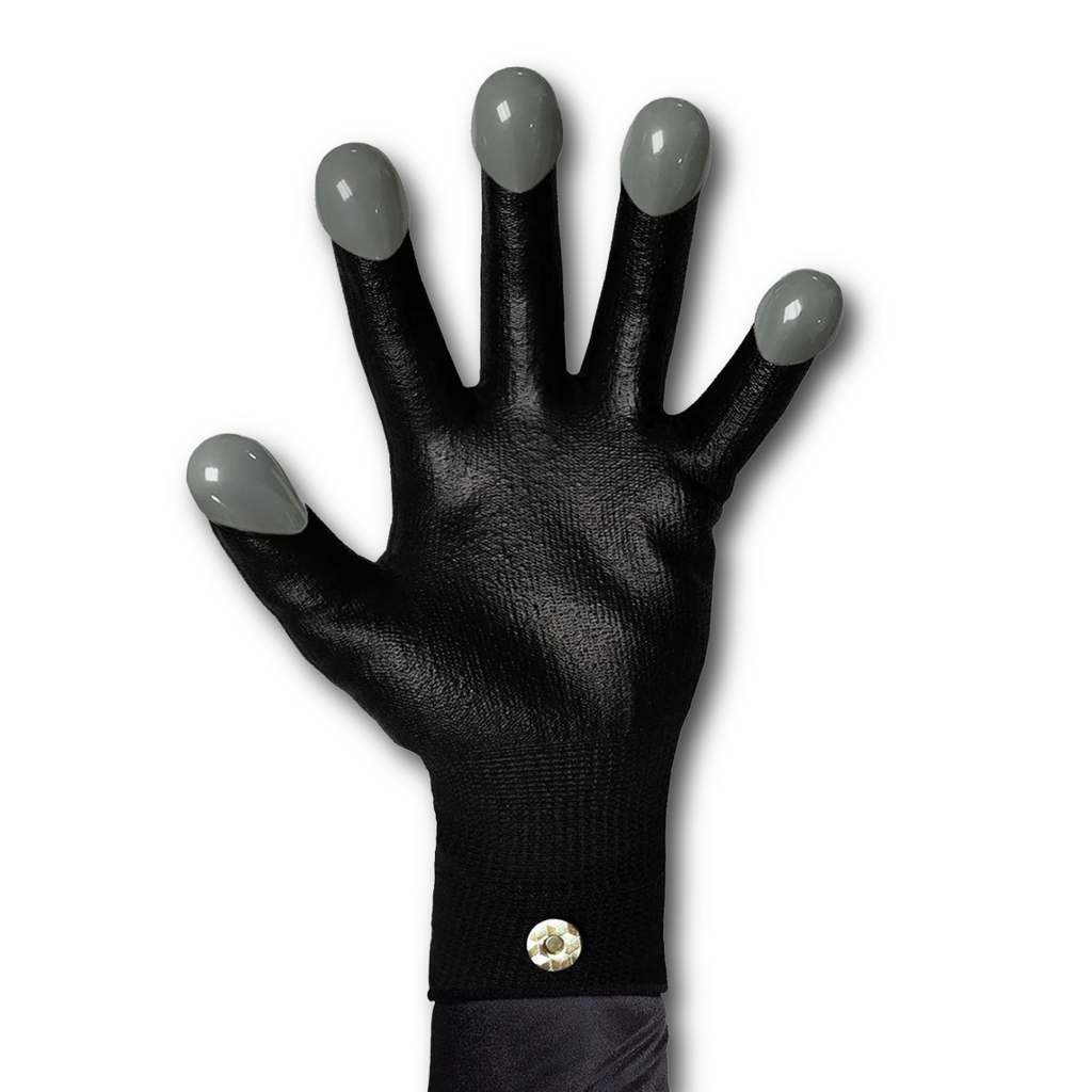 Speed Skating Gloves + Drip Tips™ · Black
