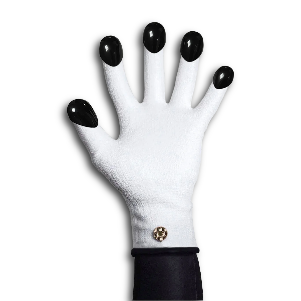 Speed Skating Gloves + Drip Tips™ · White